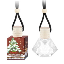 Pendentif parfumé pour voiture - Diffusion lente, 8 ml