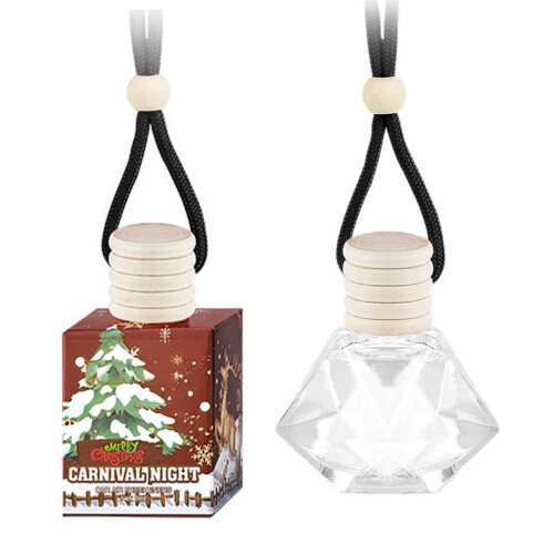 Pendentif parfumé pour voiture - Diffusion lente, 8 ml