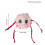 Intelligente, wirbelnde Pet Activity Sphere. Lange,-Rosa 4