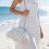 Lightweight Feather Evening Bag With Adjustable Chain-Black 6