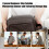 Multi Functional Toiletry Bag Ideal for Gym Bathroom-Black 3