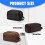Multi Functional Toiletry Bag Ideal for Gym Bathroom-Black 4
