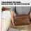 Multi Functional Toiletry Bag Ideal for Gym Bathroom-Black 5