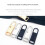 Zipper Pull Replacement Metal Zipper Handle Mend Fixer-Black 4