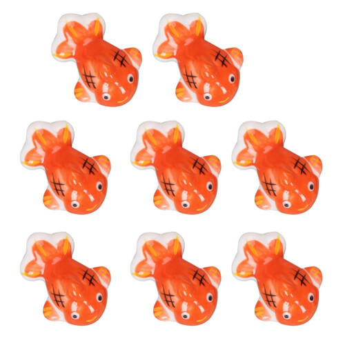 Keramiska ätpinnar för guldfiskar, 8-pack 2