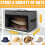 Premium Fiberboard Hat Display Stand With Sturdy Frame For-B 4