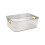 Transparente, stapelbare Aufbewahrungsboxen mit Deckel, 2er-Pack 2