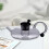 Heated Teapot Borosilicate Glass with 2 Cups 5