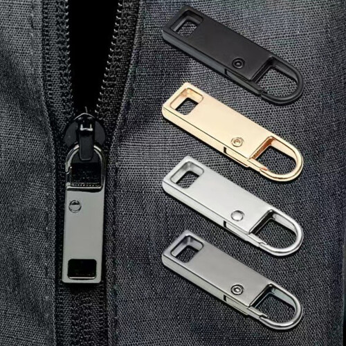 10PCS Metal Zipper Handle Mend Fixer Replacement Zipper-color 1