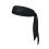 Polyester-Stirnband für Sport, Yoga und Workouts Black 4