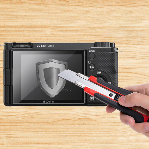 Protector de ecran din sticlă securizată pentru cameră, pachet de 2   Sony ZV-E10 II 2