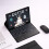 Teclado e mouse Bluetooth para Samsung Galaxy Tab   Samsung Galaxy Tab S7+/S8+/S7FE 12,4 polegadas 5