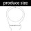 Collier étoile minimaliste moderne réglable à 80 cm de longueur, 3