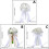 Arrangement de mariage traditionnel blanc et soie, fleurs-COMME 4