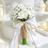 Arrangement de mariage traditionnel blanc et soie, fleurs-COMME 6