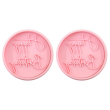 3D Plastic Cookie Molds Set For Kids Birthday Party With-k1489