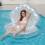 Trendy Inflatable Water Toy Shell Pool Mat Including Fun-small 6