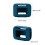 Schützende Silikonhülle für GO 5 Bluetooth-kompatible-Blau 4