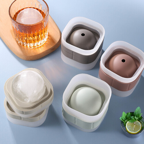 Pack de 4 formes de billes flexibles en élastomère pour boissons 1