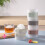 Pack de 4 formes de billes flexibles en élastomère pour boissons 5