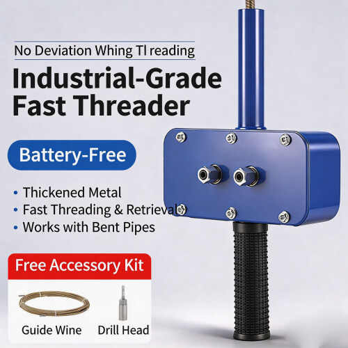 Professional Flexible Electrician Wire Threading Tool Drill 1