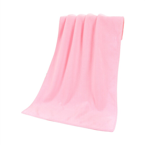 Microfiber Bath Towel Pink 30 x 60 cm 1 Pack 1