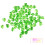 Green Acrylic Cube Vase Fillers 50 pcs 6