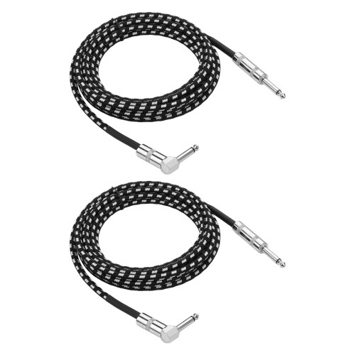 Câble de guitare 6.35mm, cordon de clavier, câble-2m 1