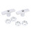 RV-Abwasser-Ventilgriff-Set - Grau, Breite 2 3/8 Zoll 1