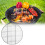 Round Stainless Steel Grill Grate 40cm 3