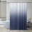 Polyester Shower Curtain Sky Blue with Grommets 1 Piece 4