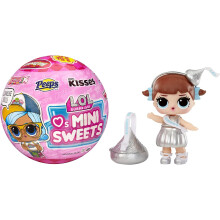 L.O.L. Surprise! Loves Mini Sweets Dolls with 8 Surprises in Paper Ball, Candy Theme, Accessories, Collectible Doll, Ages 4, 5, 6 Years Old