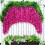 Artificial Wisteria Vine Watermelon Red 180x50cm 4
