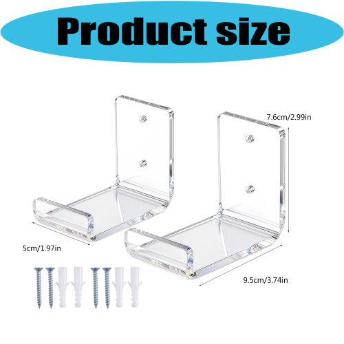 Acrylic Wall Mounted Board Rack For Skateboards Longboards And 2