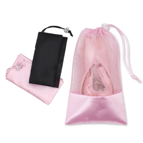 Balletskotaske med snøre – Mesh & Satin 1