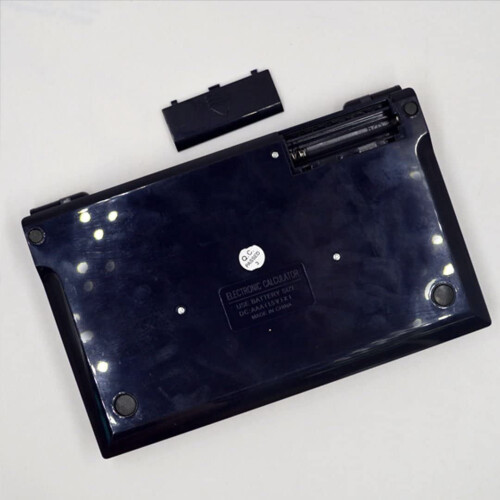 Basic Calculator Large 12-Digit Display Mini Folding Solar 2