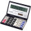Basic Calculator Large 12-Digit Display Mini Folding Solar 4