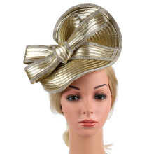 Chapeau haut-de-forme vintage à strass pour femme