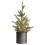 Mini sapin de Noël LED – Décoration de bureau en PVC vert, 1