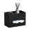 Stylish Rectangular PU Leather Tissue Box Perfect For-Black 1