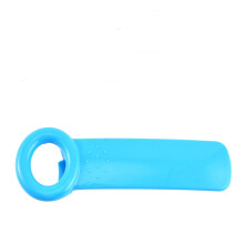 Ouvre-bocal – Plastique ABS, compact 14 cm, bleu