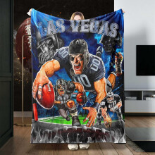 Couverture City Classic Football 60x50 pouces en flanelle