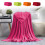 Effen fleece plaid, 59 x 46 inch 1