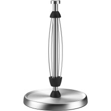 Papieren handdoekhouder van roestvrij staal voor op het aanrecht – 32 cm (12,6 inch),