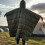 Poncho/coperta in cotone 130x93 cm 4