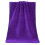 Serviette de bain violette 75 x 35 cm – Coton doux et absorbant 1
