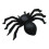 20 Black Plastic Halloween Spiders Decorations 2