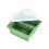 Safe Two Space Food Container For Organized Refrigerator-Green 1