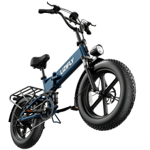 20" Folding E-Bike Adults 250W 48V/13AH All-Terrain Mountain Bicycle Full suspension