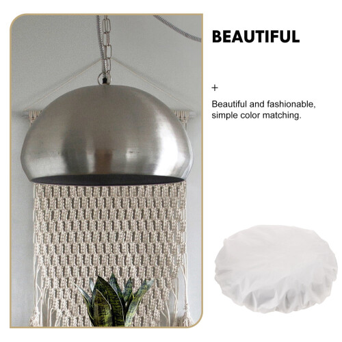 Cúpula antirreflexo para luminárias de teto – PEVA branco. 2